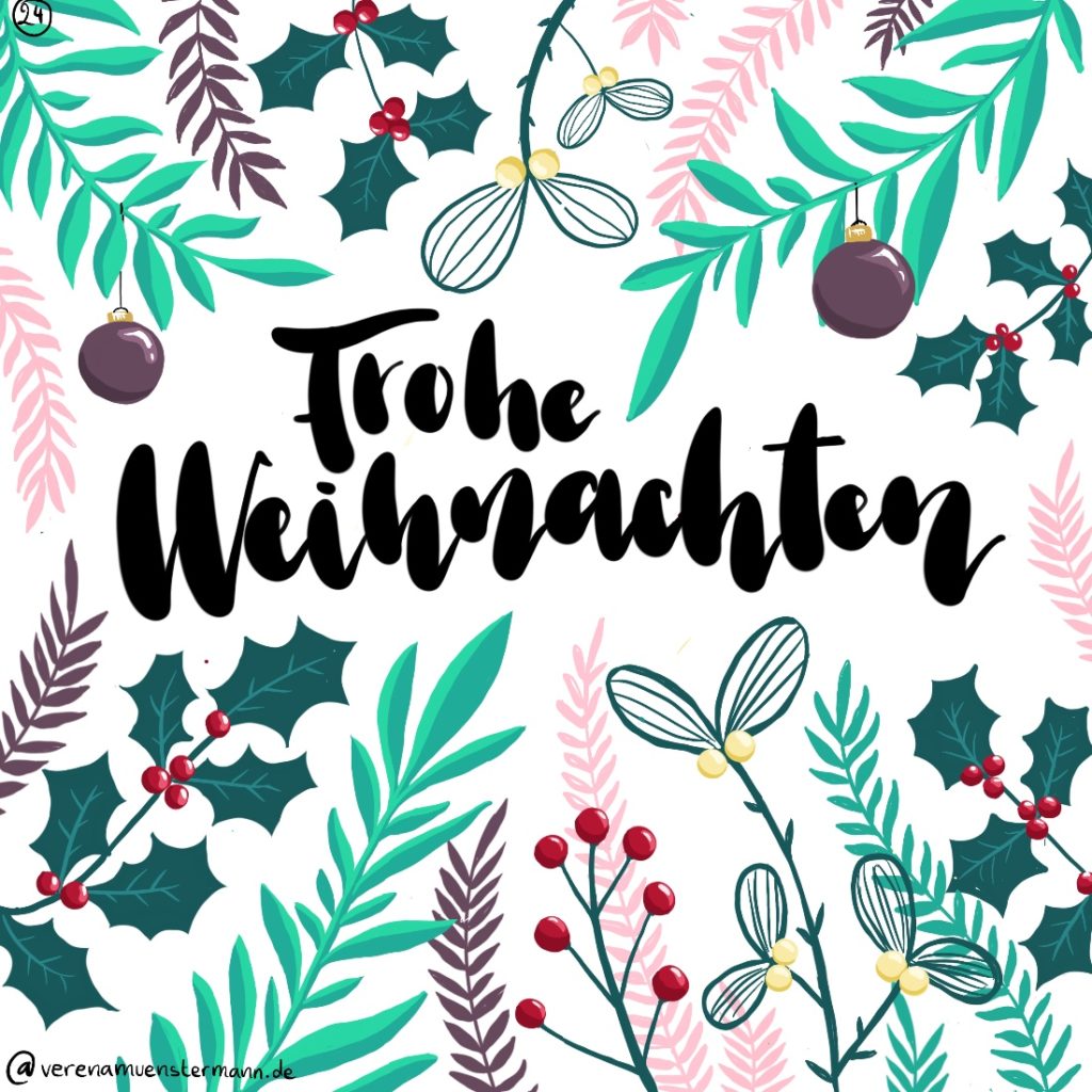 Verena Muenstermann Weihnachtlich illustration