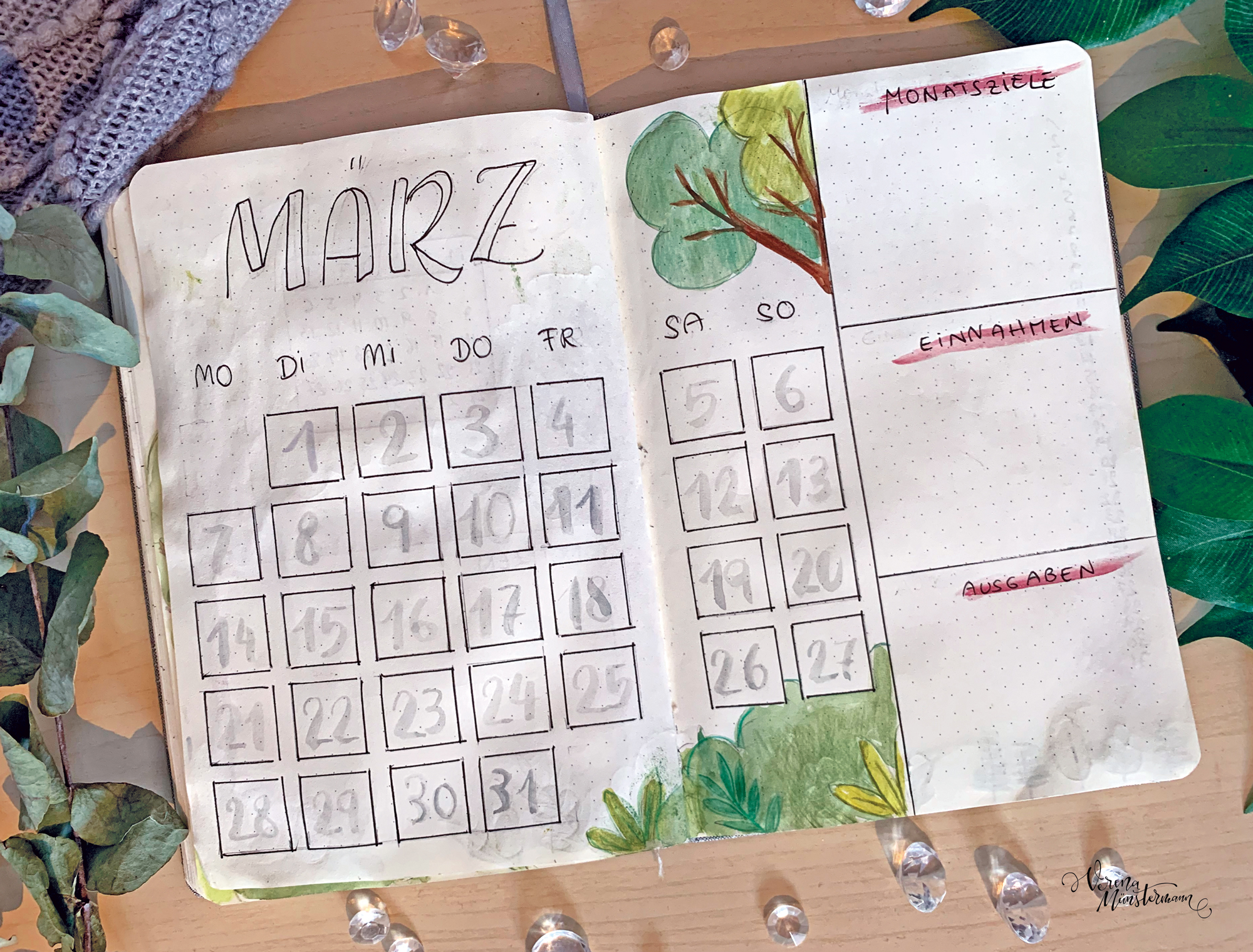 verenamuenstermann - Journal - Terminkalender - März