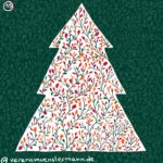 Verena Muenstermann Weihnachtlich illustration Weihnachtsbaum