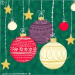 Verena Muenstermann Illustrationen Christbaumkugeln