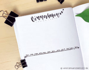 bullet journal setup von Verena Münstermann