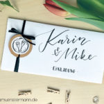 Stempel und Lettering - Feier- moreconfetti.de