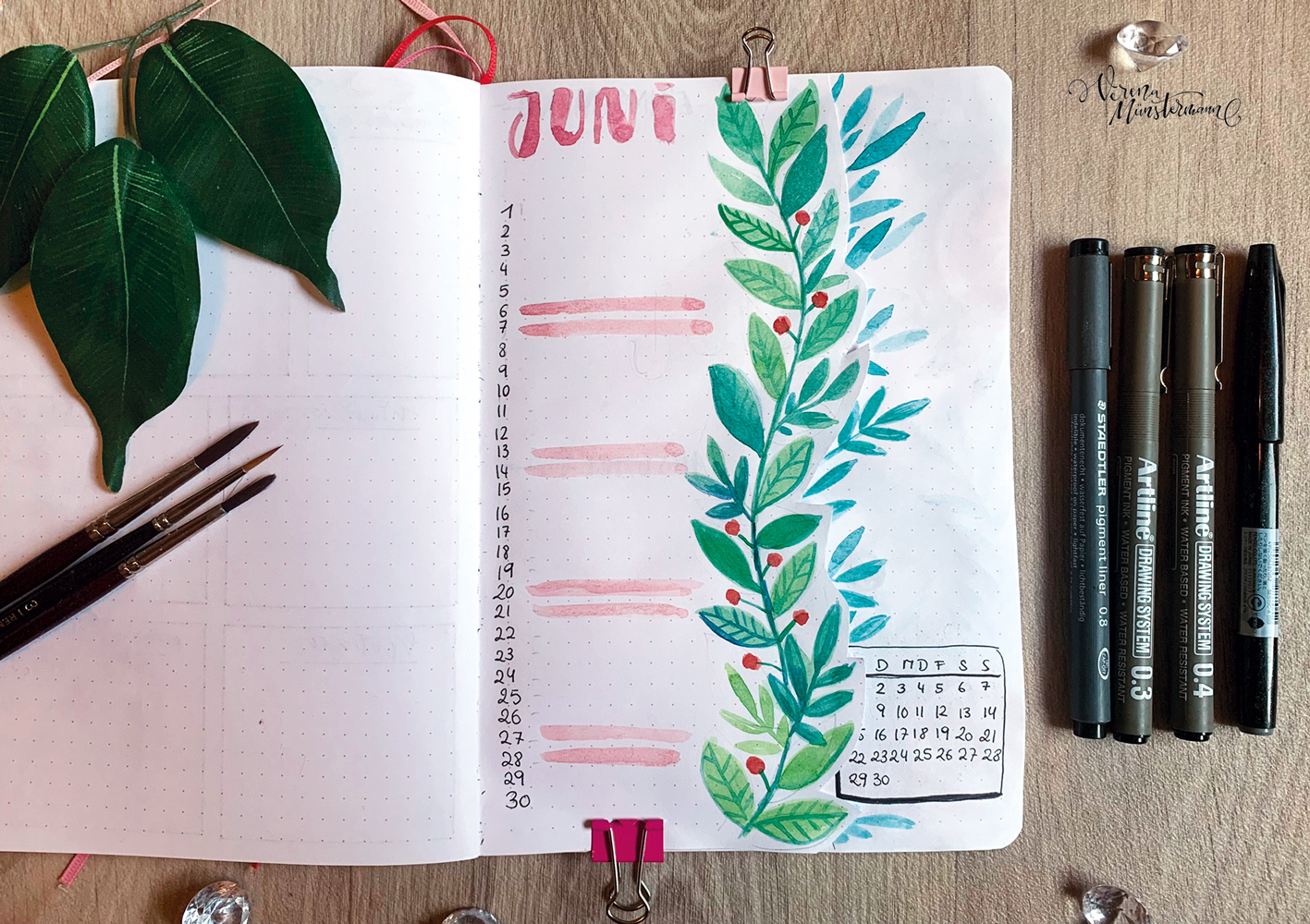 Bullet Journal – Juni 2020