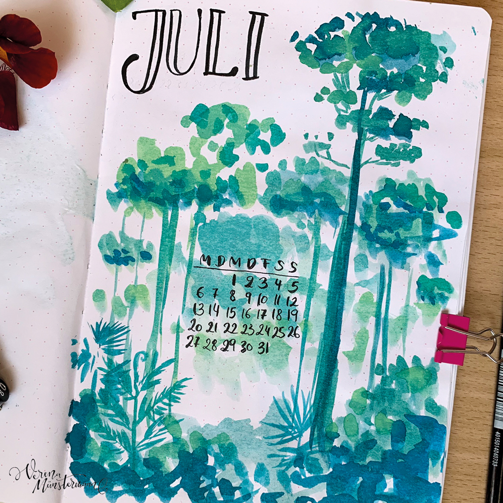 Bullet Journal – Juli 2020