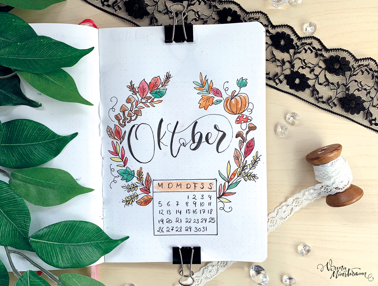 Bullet Journal Oktober 2020