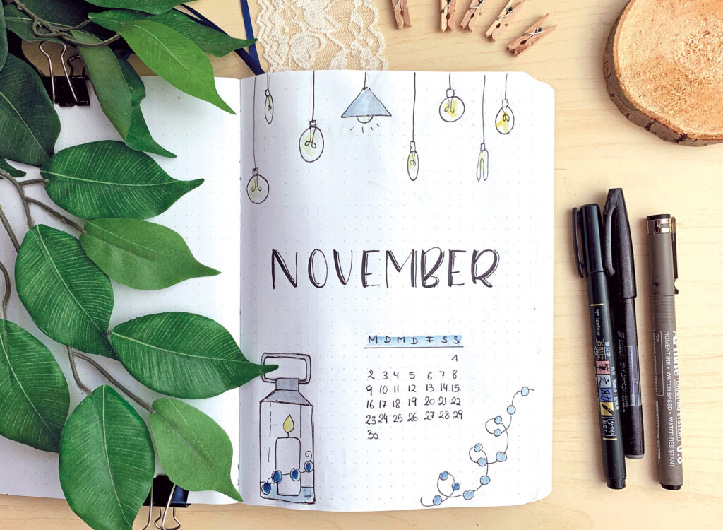 Bullet Journal November 2020