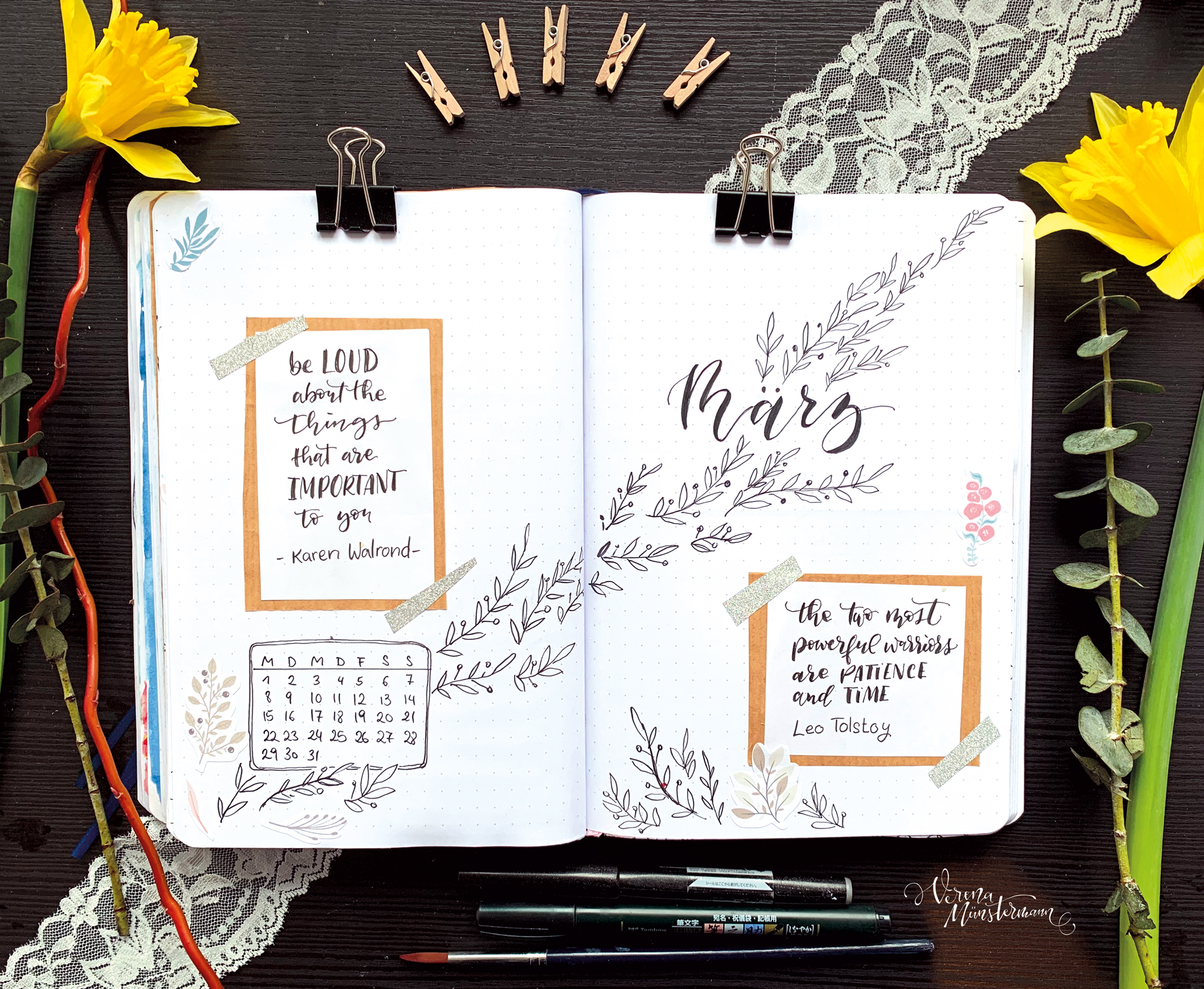 Bullet Journal – März 2021