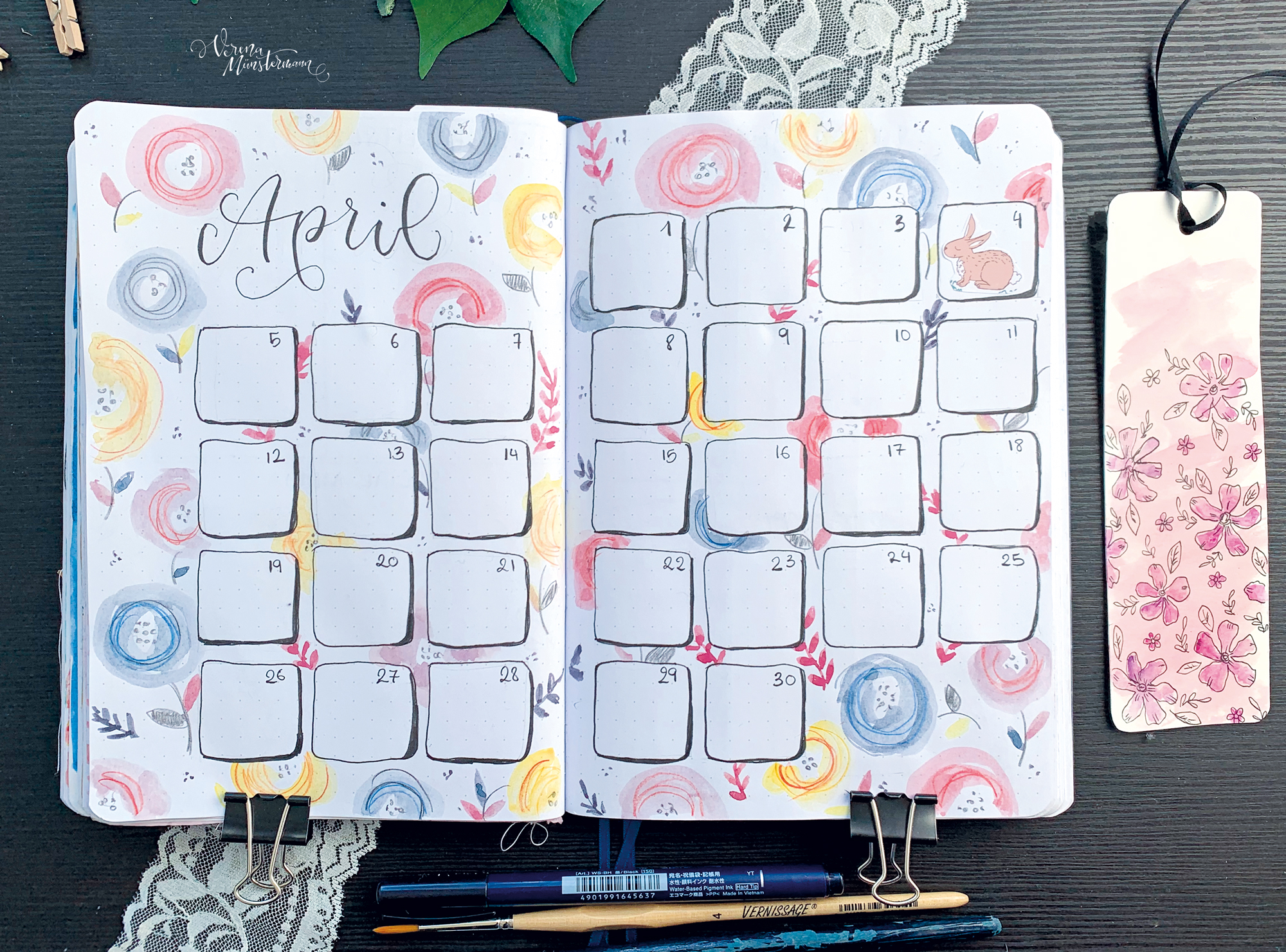 Bullet Journal – April 2021