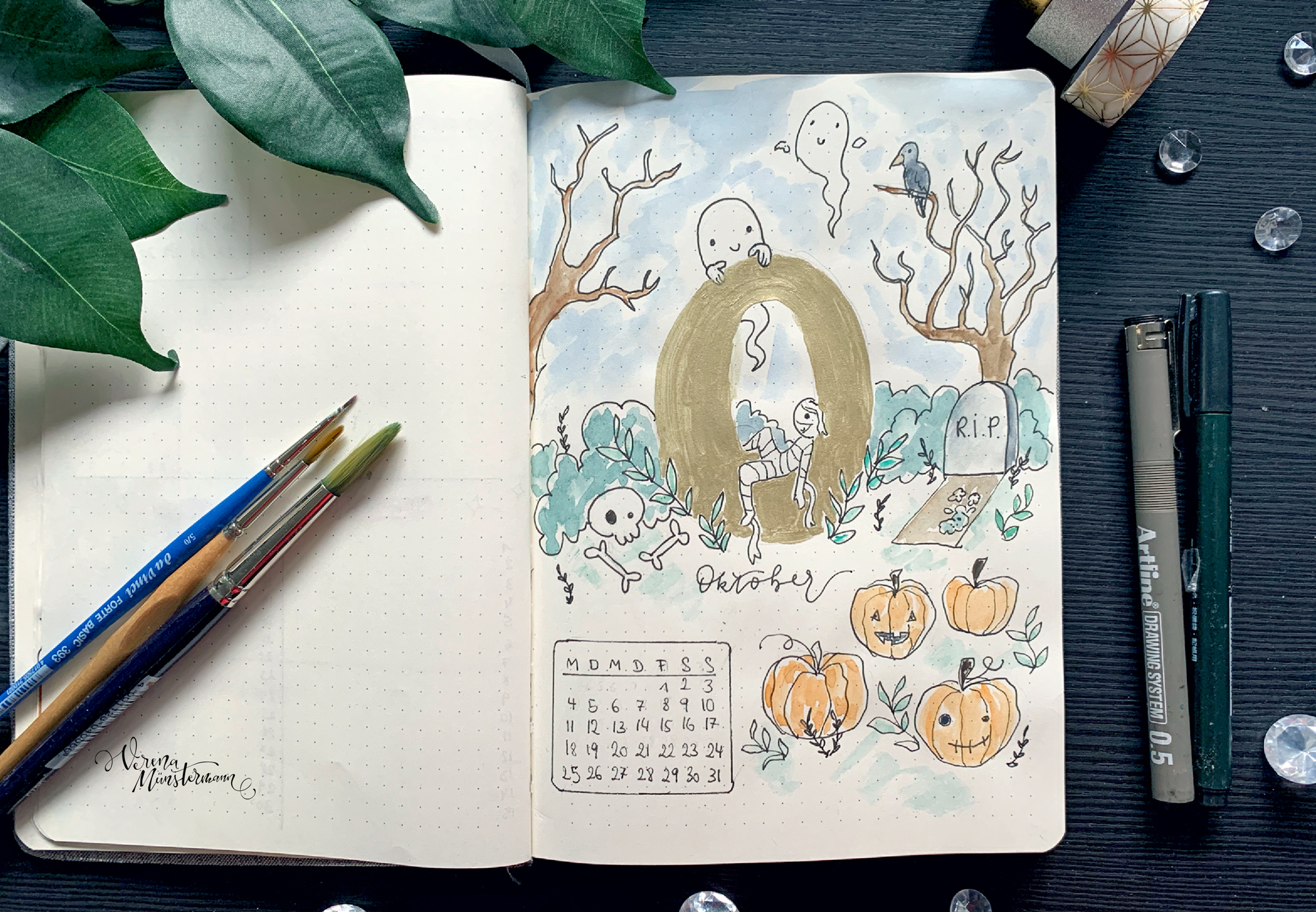 Bullet Journal – Oktober 2021