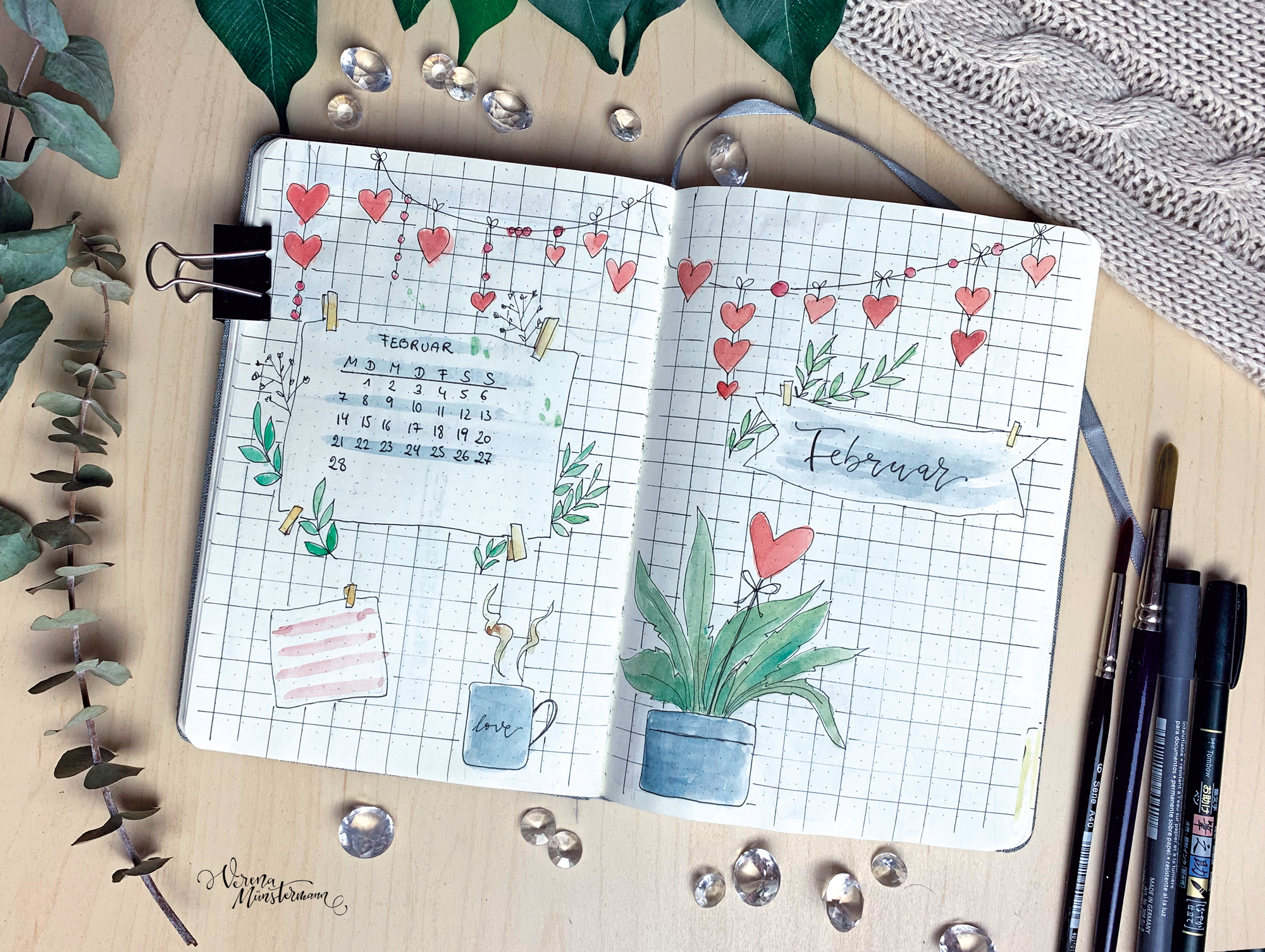 Bullet Journal – Februar 2022