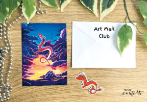 Confetti MAil Club - Art Snail MAil