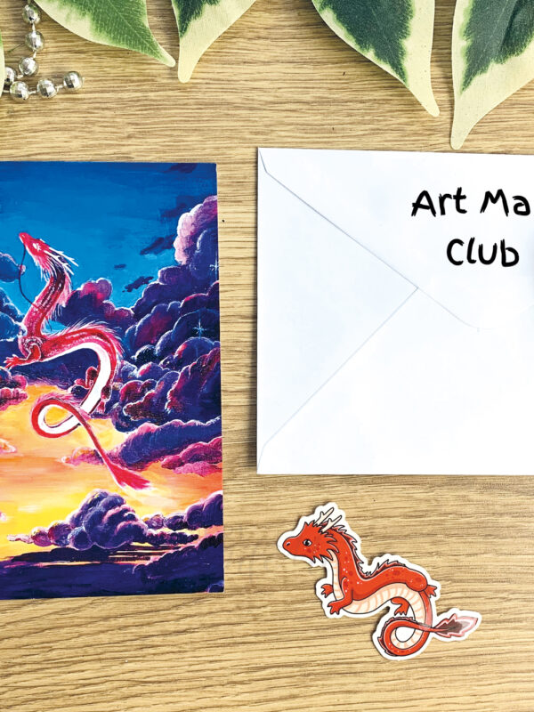 Confetti MAil Club - Art Snail MAil