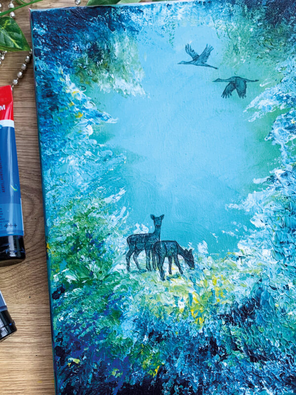 Workshop | Abstrakt malen mit Struktur