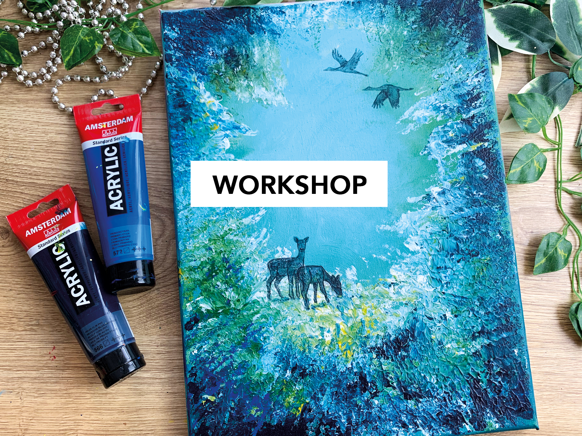 acryl malerei workshop